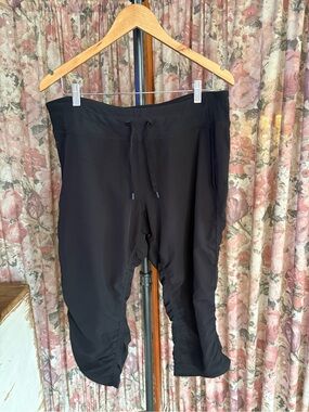 Kirkland Signature Black Drawstring Jogger Pants